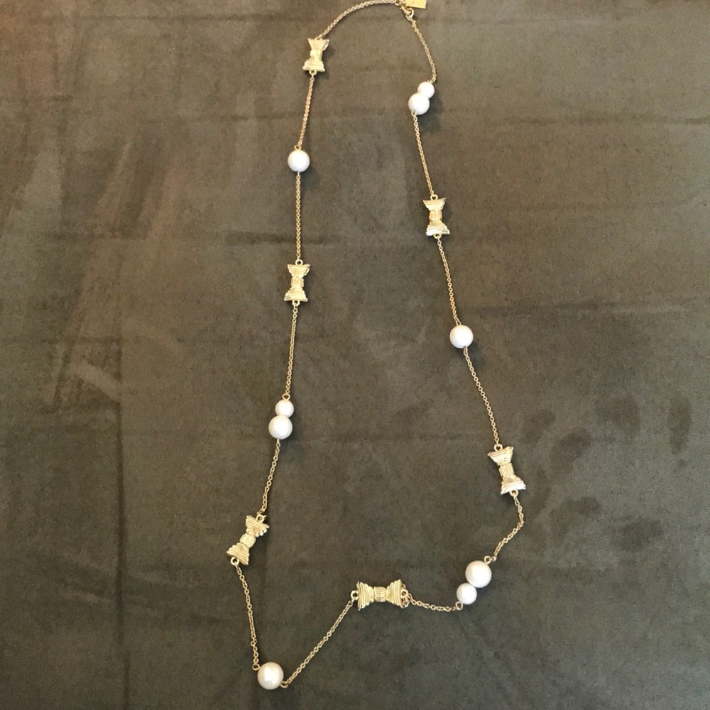 Kate spade bow necklace